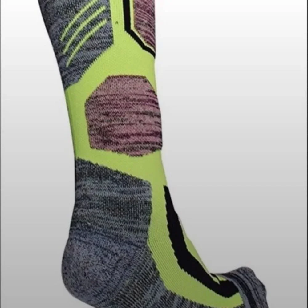 Asobilor Ski Socks Knee High Skiing Thermal